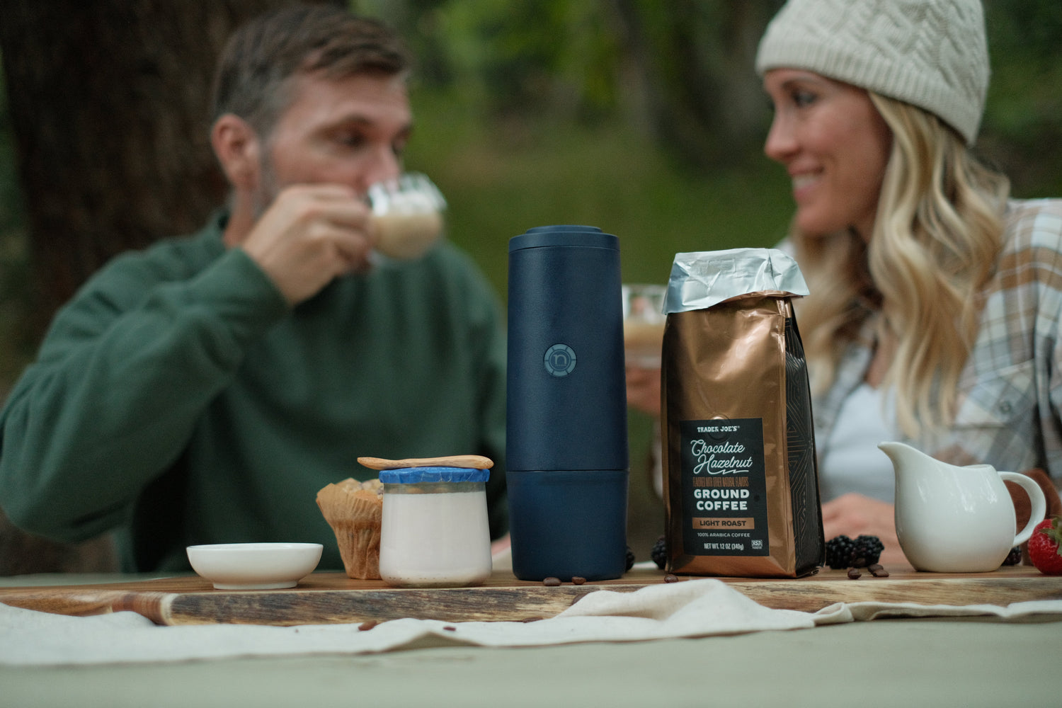 portable espresso maker for outdoor adventures