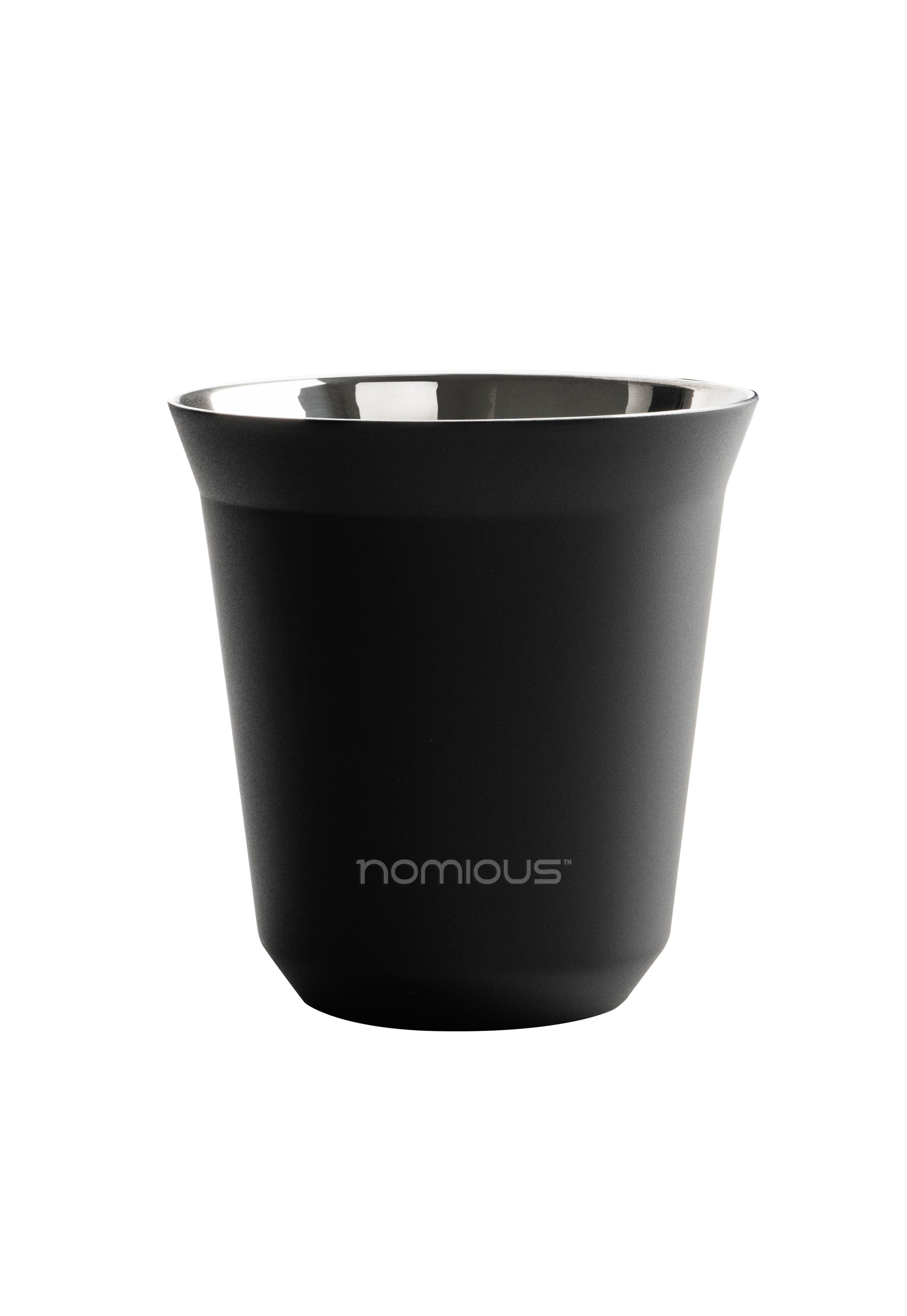 80ml double walled stainless steel espresso cup