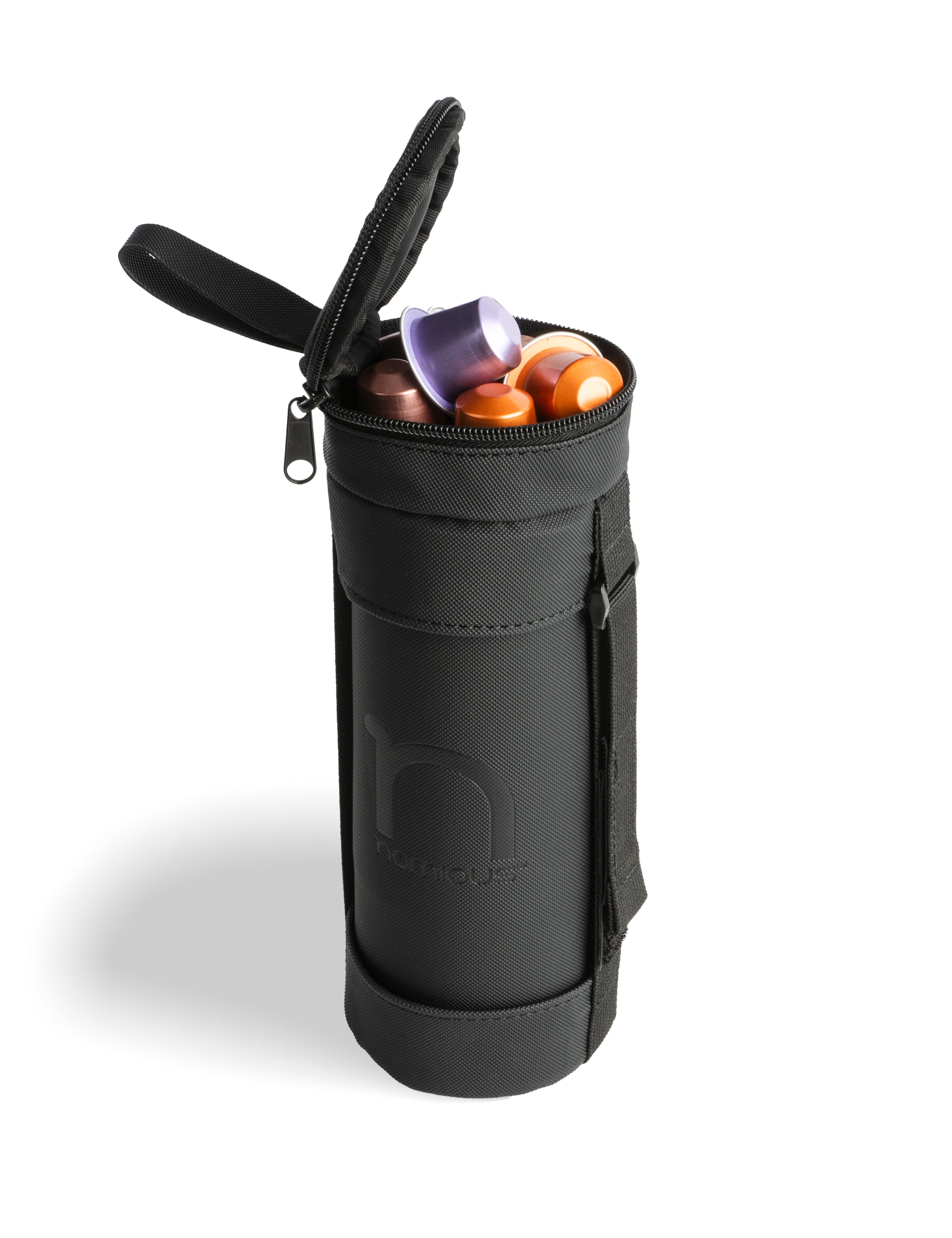 nomious prime brew carry case with coffee capsules