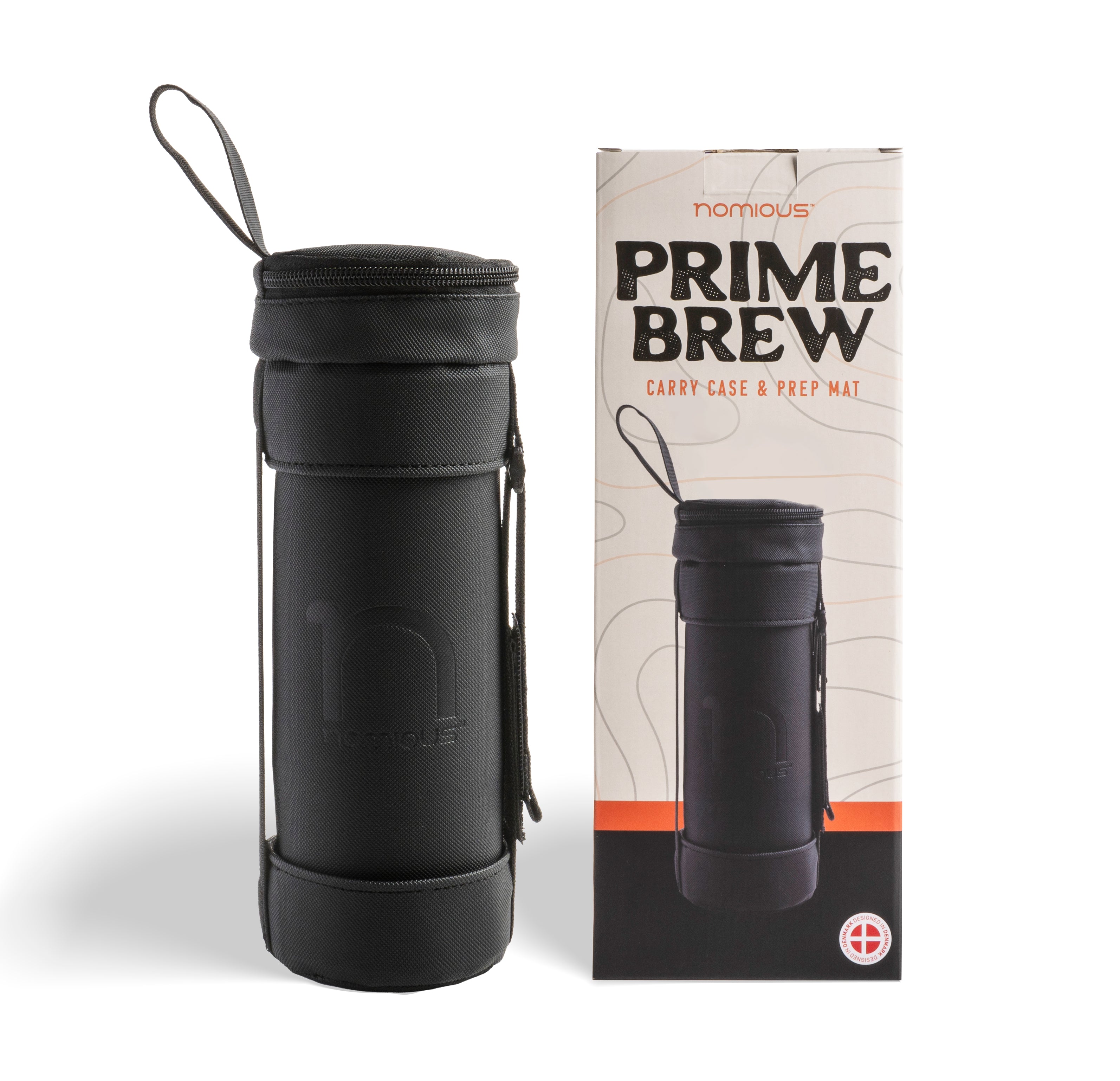 nomious prime brew espresso travel case packaging
