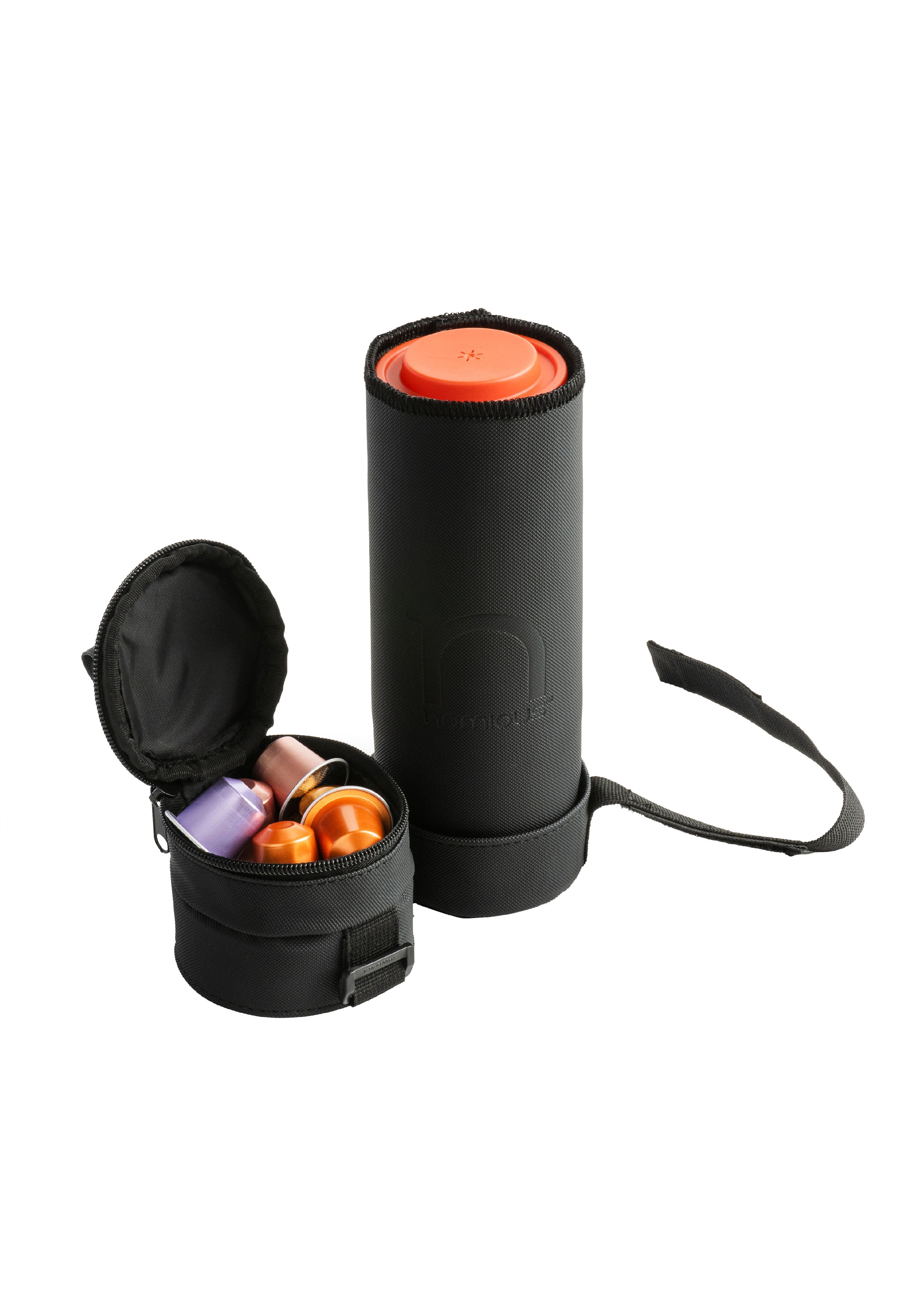prime brew espresso travel case with capsules